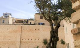 Macerata, al via i lavori per chiudere la breccia del muro ex carceri
