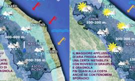 Arriva il freddo: nevicate previste nella notte