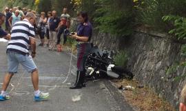 Scontro fra moto: due centauri portati ad Ancona in eliambulanza