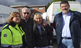 Sisma, la citta’ gemellata di Ferentino dona un gonfiabile per i bambini di San severino