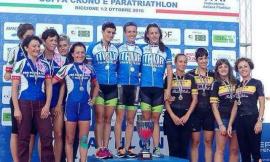Olimpia terza nel Campionato Triathlon Donne di Riccione