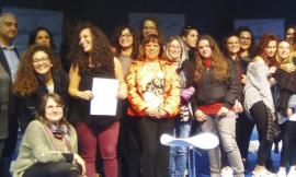 Le ragazze dell'Ipsia di Sarnano in evidenza a Fermo