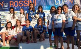 I baby nuotatori dell'Ippocampo Civitanova travolgenti a Pesaro