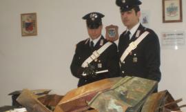 Ruba rame dalle grondaie: in manette un 35enne