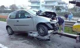 Carambola lungo l'Adriatica: donna di Civitanova finisce in ospedale