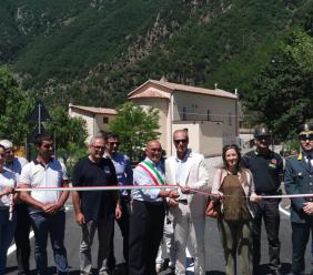Monte Cavallo, rischio idraulico del torrente Madonna: inaugurato il nuovo ponte