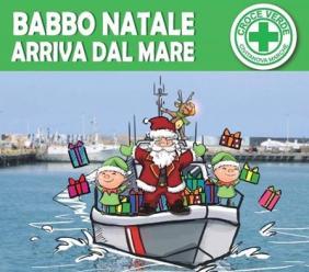 Babbo Natale arriva dal Mare, appuntamento firmato Croce verde e Guardia Costiera