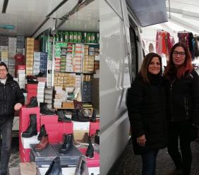 Macerata, il Coronavirus fa strage di presenze al mercato del mercoledì: "Non c'è praticamente nessuno" (FOTO)