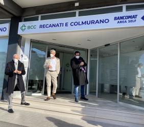 La Bcc Recanati e Colmurano realizza il suo "Quadrilatero": inaugurata nuova filiale di Civitanova