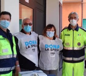 San Severino, torna la campagna "Dona la spesa" con i volontari della Protezione Civile