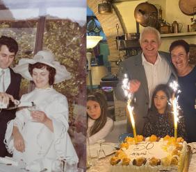 Sefro, Antonio e Giuliana festeggiano le nozze d'oro: 50 anni di vita insieme