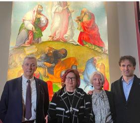 Recanati, nuova luce per la “Trasfigurazione” di Lorenzo Lotto: inaugurato il rinnovato allestimento