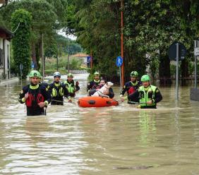 Alluvione, il Soccorso Alpino delle Marche a supporto della popolazione dell'Emilia Romagna