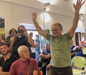 Il tolentinate Livio Giovenali è il campione nazionale di potatura dell’olivo