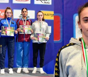 Karate, la tolentinate Serena Sforzini conquista il podio a Ostia