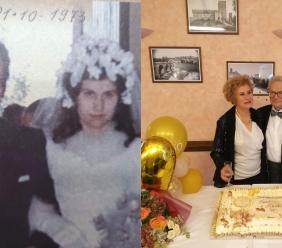 Cessapalombo, nozze d'oro per Ennio e Maria: 50 anni di vita insieme