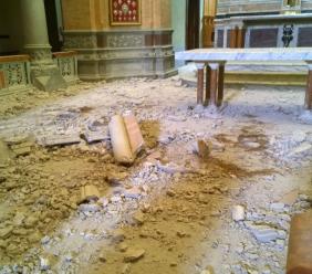 Treia, post sisma: partiti i lavori al convento del Santissimo Crocifisso. Sette milioni di euro d'intervento