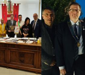 Tolentino, il nuovo governatore Massimo De Liberato in visita al Rotary Club