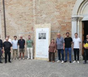 Montelupone, al via i lavori alla chiesa abbaziale di San Firmano: don Giacomo benedice il cantiere