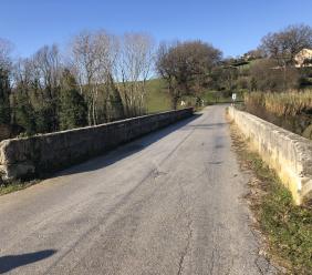 Strada provinciale "Entoggese" , ponte chiuso per lavori: ecco quando