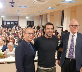 Edoardo Leo presenta il suo Otello all'Università di Macerata: "Un grande classico può rileggere il presente" (FOTO e VIDEO)