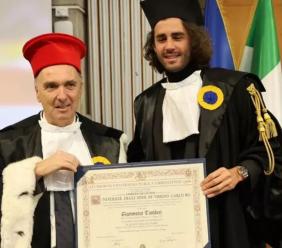 Tamberi riceve la laura honoris causa e apre a Los Angeles 2028: "Perché non provarci"