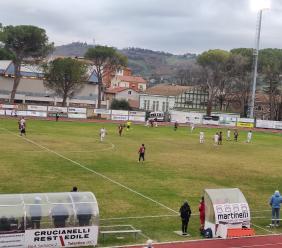 Eccellenza - La Sangiustese scappa, il Tolentino la riprende: il derby finisce 1-1