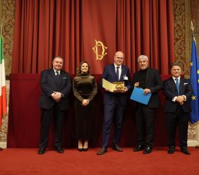 Recanati, la Cpm Gestioni Termiche è tra le "100 Eccellenze Italiane": l'ad Luca Tramannoni premiato a Montecitorio