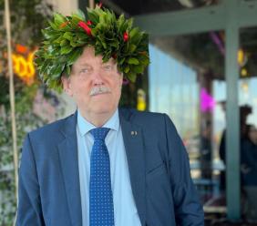 Unicam, Enzo Casadidio è dottore: laurea in Scienze sociali per il presidente Figest