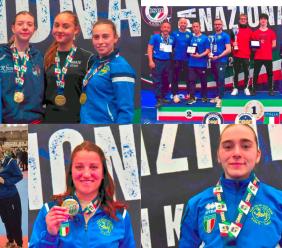 Dojo Kyu Shin Karate-Tarulli super alla Coppa Nazionale CSEN 2025: 32 medaglie e 7 titoli nazionali