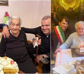 Appignano festeggia le sue cittadine longeve: 105 candeline per Nazzarena, 101 per Quintilia