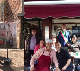 Loro Piceno abbraccia la Normandia: la mostra di PeppeCotto unisce immagini e sapori