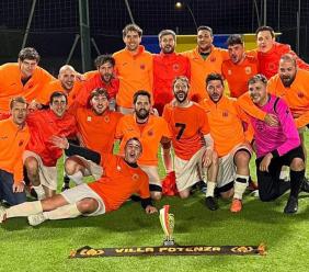 Orange inarrestabili: l’Helvia Recina vince il campionato TEC di calciotto e vola in Serie A