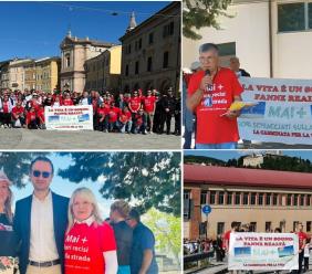 San Severino Marche marcia per la vita: in centinaia alla Camminata per la Sicurezza Stradale