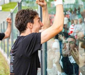 Cinque promozioni in otto anni, Vanzan: "Con la Maceratese la più intensa. La sesta? Piedi per terra"