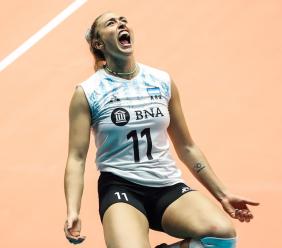 Una 'pantera' in arancionero: colpo CBF Balducci, arriva la nazionale argentina Bianca Farriol