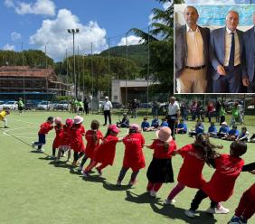 Valfornace, dalla ruzzola al tiro alla fune: centinaia di studenti alla prova con gli sport tradizionali per il Premio Salvi