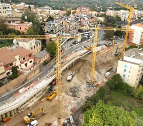 Macerata, lavori in via Maffeo Pantaleoni: cambia la viabilità per due mesi