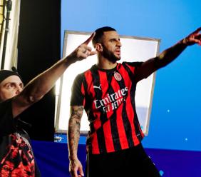 Il diavolo veste rossonero: il regista  Grandinetti firma il video della nuova maglia del Milan