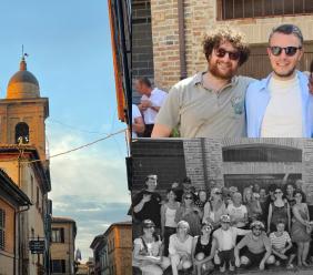 Largo Casarino: un pranzo di quartiere unisce comunità e turisti a Urbisaglia