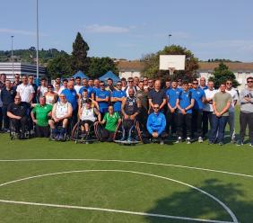 Canestri, passione e inclusione: Aeronautica protagonista a Potenza Picena