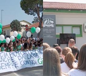 Tolentino, l'ultimo saluto a Gessica Vulpe: "Sarai sempre la nostra numero 8" (FOTO)