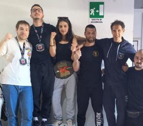 Due ori per il Muay Thai Combat Club Treia: Jessica Shaban e Alessandro Ortolani trionfano