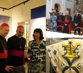 Macerata, inaugurata la mostra che riscopre l’opera sacra di Matisse: quattro inedite casule liturgiche (FOTO e VIDEO)