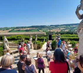 Successo per la prima apertura del giardino di Villa Buonaccorsi: nuove visite in programma fino a settembre