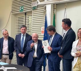 A Lino Rossi l’Encomio regionale: la troticoltura di Sefro premiata come eccellenza marchigiana