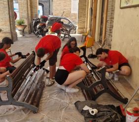 Sarnano, i giovani in azione per la cura del territorio con “Ci sto? Affare Fatica”