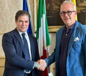 Primo incontro fra il sindaco Ciarapica e il Questore Mangino: "Dialogo costruttivo e controlli intensificati"