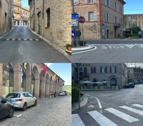 Sarnano, nuovi dossi e segnaletica orizzontale: scatta il nuovo piano viabilità