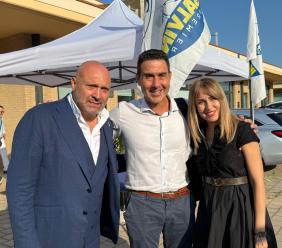 Luca Paolorossi entra nella Lega, all'annuncio c'è anche Vannacci: "Darò il mio contributo ad Acquaroli"
